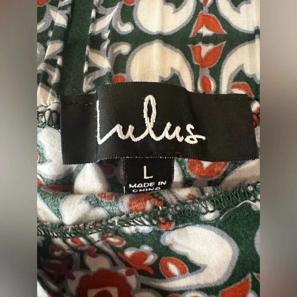 Lulus Boho Glam Open Back Medallion Print Bell Sleeve Mini Dress Size Large - Picture 10 of 12